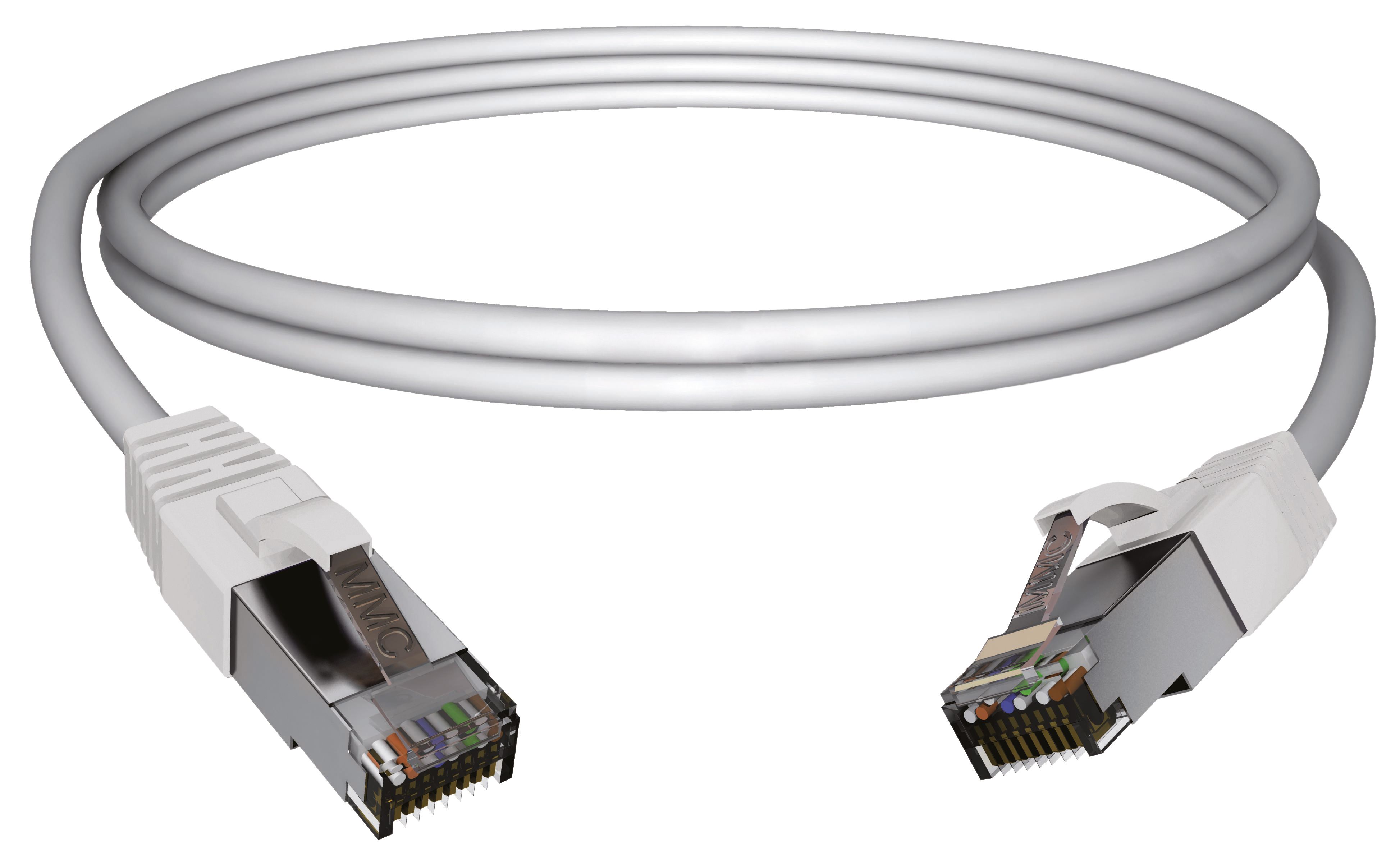 Câble de raccordement Ethernet blindé Cat 6A  Infrastructure avancée de  câblage de fibres et de centre de données de CRXCONEC