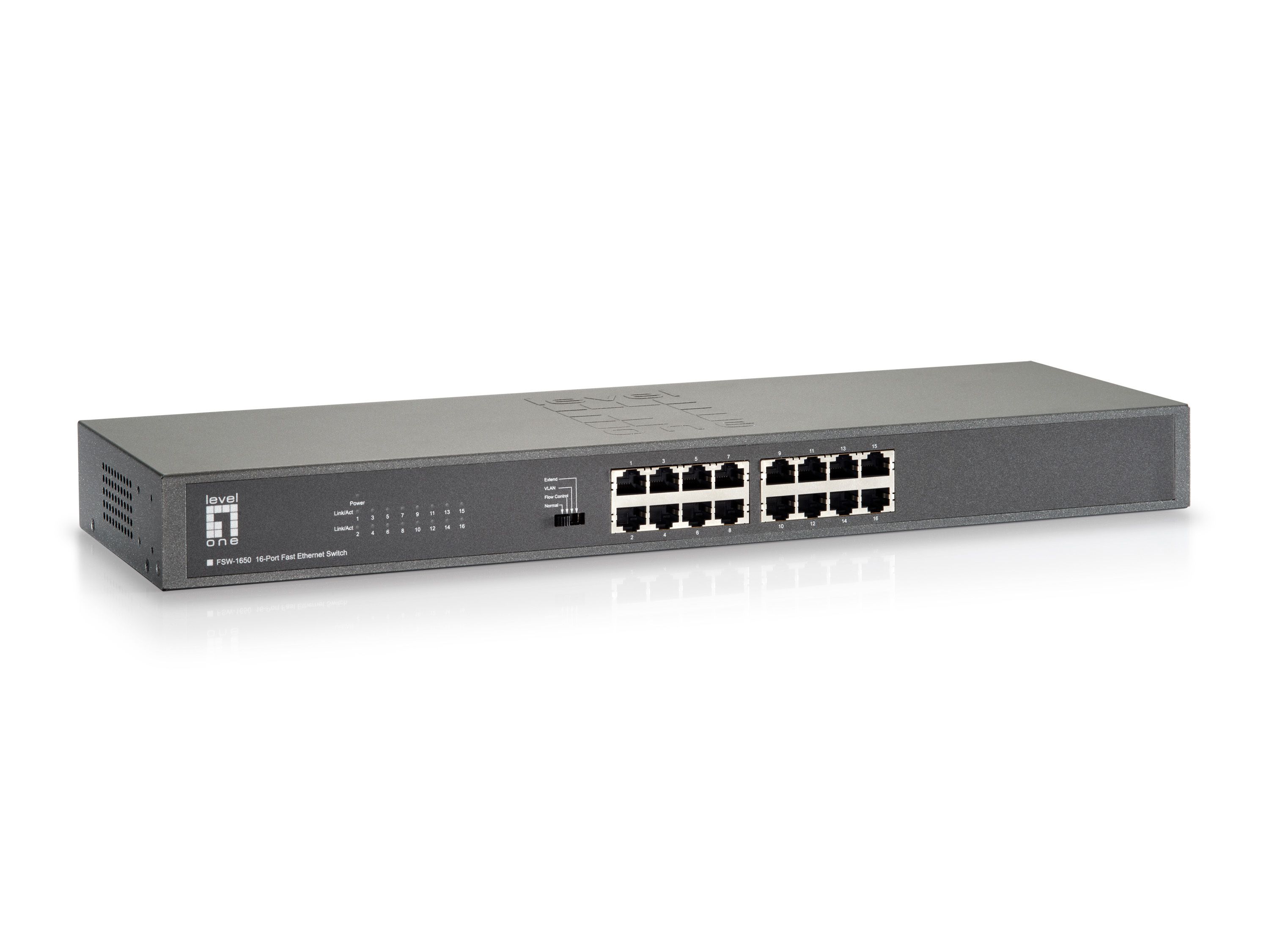Switch Fast Ethernet 16 ports