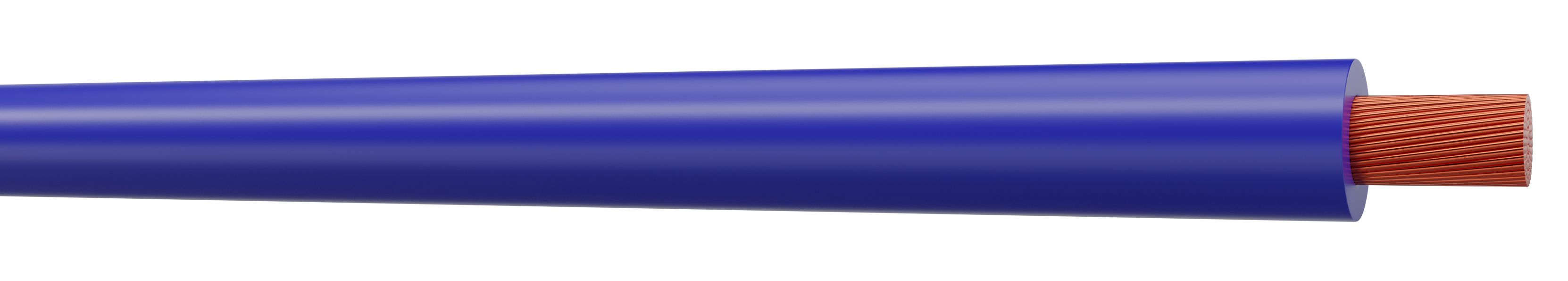 marron neutre Rouleau complet et longueurs personnalisées disponibles jaune/vert Bleu vif Câble monoconducteur 6491 X de 1,5 mm 