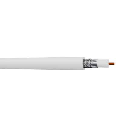 Câble coaxial intérieur – Classe A 17 dB Triple blindage, âme acier cuivré