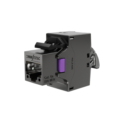 Connecteur RJ45 Cat6A blindé 360° sans outil - GAMME 5X