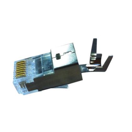 Plug RJ45 CAT6 blindé  à sertir pour conducteur ø 1,5 mm - Boite de 100