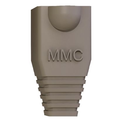 Manchette à bosse grise pour plug RJ45 de diamètre 6mm