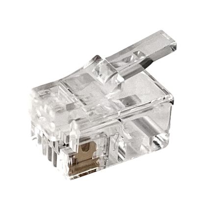 Plug RJ9 4P-4C non blindé à sertir - Boite de 100