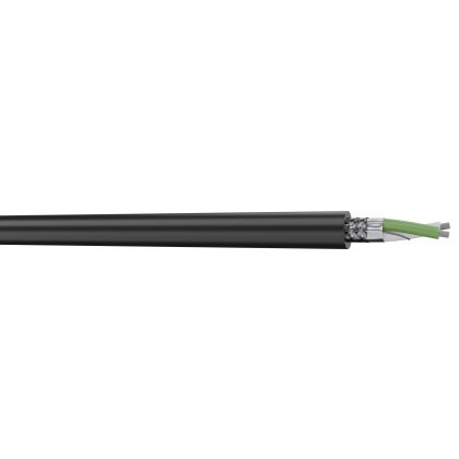Câble DMX512 - 1 Paire - 0,22 mm² - Gaine PVC noire - Touret de 1000m