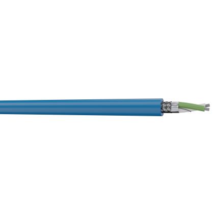 Câble DMX512 - 1 Paire - AWG24 - Gaine PVC bleue - Touret de 1000m