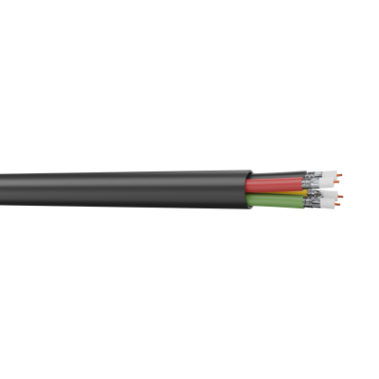 Câble antenne multicoaxial intérieur/extérieur – PVC