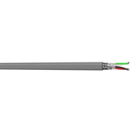 Câble DMX512 - 2 Paires - AWG22 - Gaine PVC grise - Touret de 1000m
