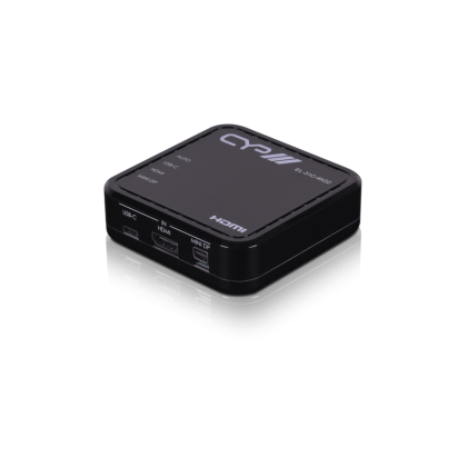 Switcher 3 x 1 multi-format (HDMI, USB type C, mini DP) - 4K 4:4:4 60Hz 
