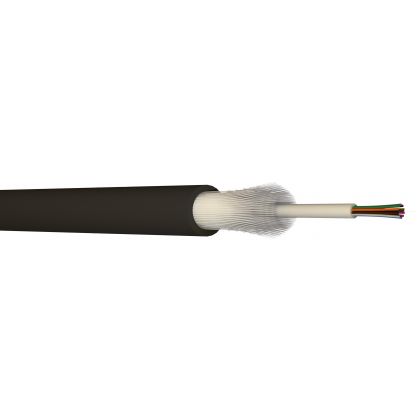Câble fibre optique à tube central en structure libre – Gaine PEHD – Extérieur
