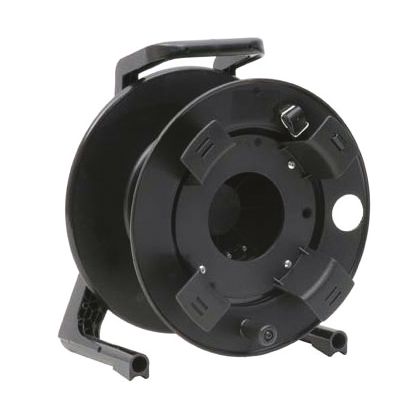 Enrouleur caoutchouc noir - ⌀ extérieur 380 mm - Départ câble - Série GT- SCHILL