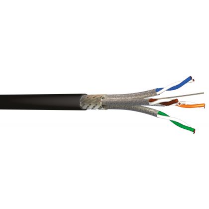 Câble CAT7A S/FTP - Gaine LSZH Dca - Intérieur/Extérieur