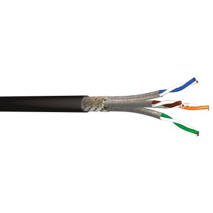 Câble CAT6A S/FTP LSZH AWG26 - Intérieur/Extérieur