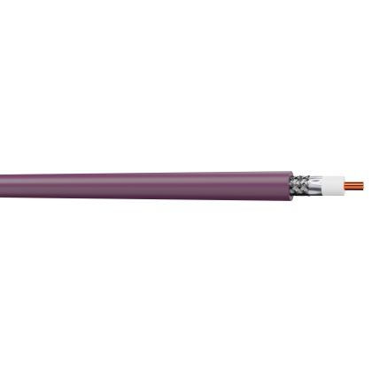 Câble coaxial UHD SDI 4K Diam. âme monobrin 1.6 Gaine violette LSZH Touret 1000m