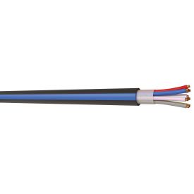 Câble pour boucle magnétique 1 x 0.75 mm² + 7 x 0.25 mm² - gaine LSZH noire - Touret de 1000m