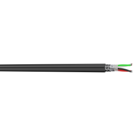 Câble DMX512 - 2 Paires - AWG22 - Gaine PVC noir - Touret de 1000m