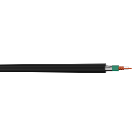 Câble coaxial vidéosurveillance KX8. Double armure acier anti rongeurs - Touret de 500m