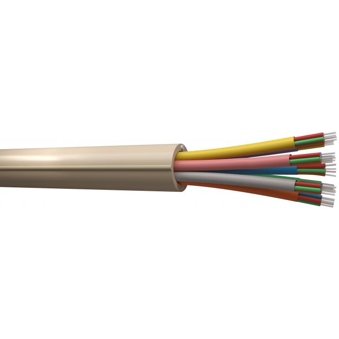 Câble fibre optique de rocade monomode G657 A2 – Gaine LSZH Ivoire